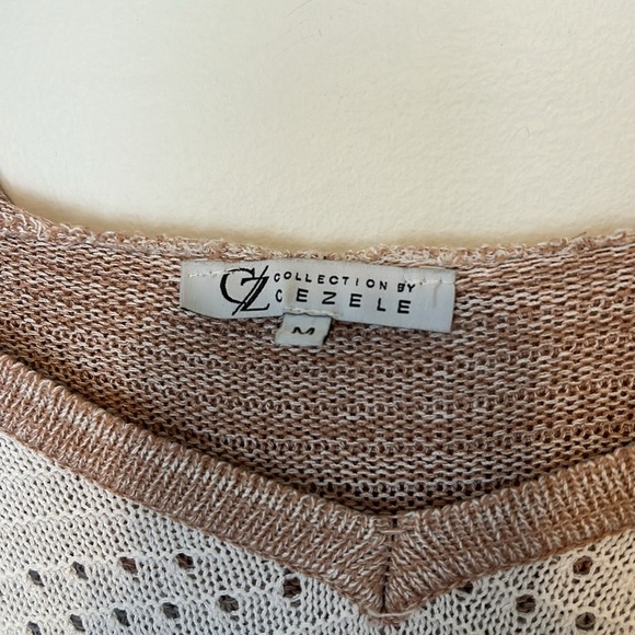 Collection by Cezele Colorblock Knit Sweater, Medium - Picture 4 of 8